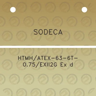 sodeca-htmhatex-63-6t-075exii2g-ex-d