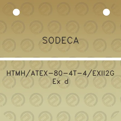 sodeca-htmhatex-80-4t-4exii2g-ex-d