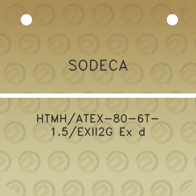 sodeca-htmhatex-80-6t-15exii2g-ex-d