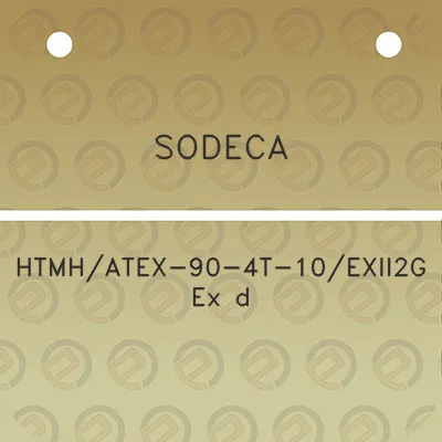 sodeca-htmhatex-90-4t-10exii2g-ex-d