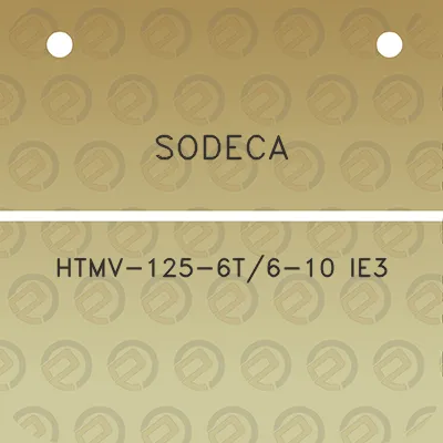 sodeca-htmv-125-6t6-10-ie3