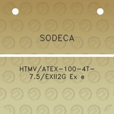 sodeca-htmvatex-100-4t-75exii2g-ex-e