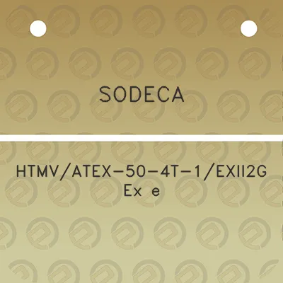 sodeca-htmvatex-50-4t-1exii2g-ex-e