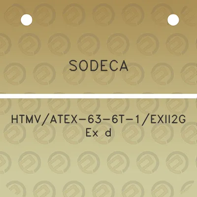 sodeca-htmvatex-63-6t-1exii2g-ex-d