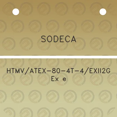 sodeca-htmvatex-80-4t-4exii2g-ex-e