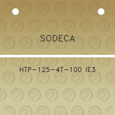 sodeca-htp-125-4t-100-ie3