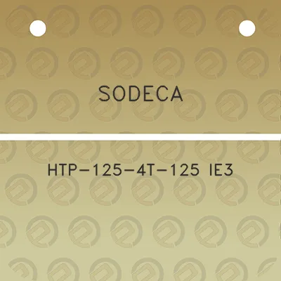 sodeca-htp-125-4t-125-ie3