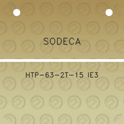 sodeca-htp-63-2t-15-ie3