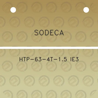 sodeca-htp-63-4t-15-ie3