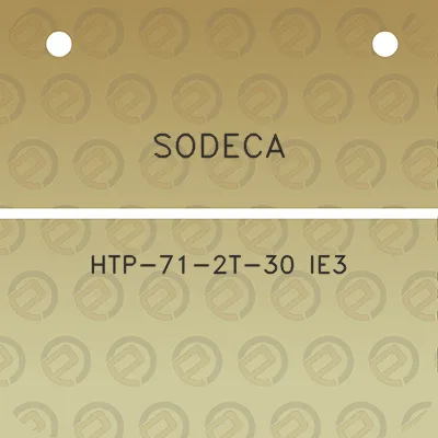 sodeca-htp-71-2t-30-ie3