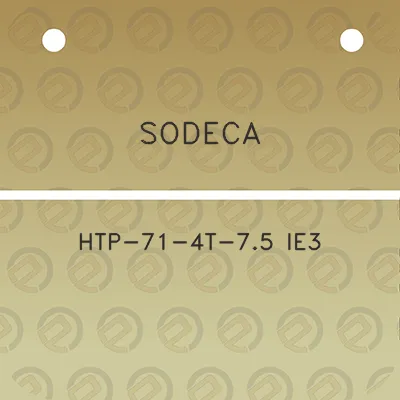 sodeca-htp-71-4t-75-ie3