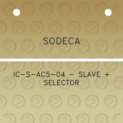 sodeca-ic-s-ac5-04-slave-selector