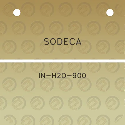 sodeca-in-h2o-900