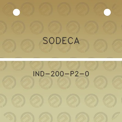 sodeca-ind-200-p2-0