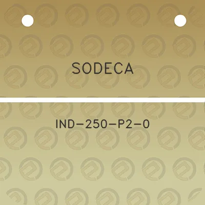 sodeca-ind-250-p2-0