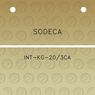 sodeca-int-kg-203ca