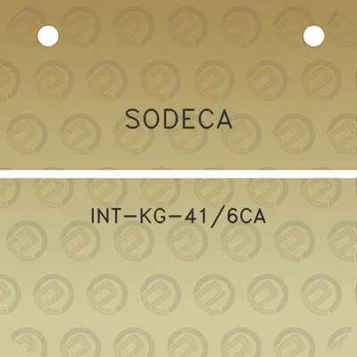 sodeca-int-kg-416ca