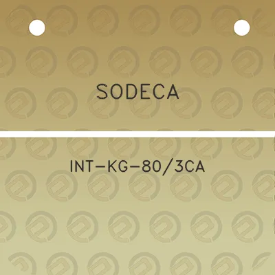 sodeca-int-kg-803ca