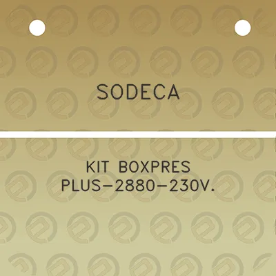 sodeca-kit-boxpres-plus-2880-230v