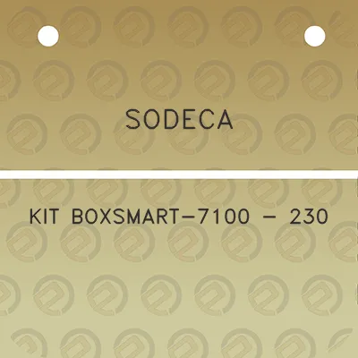 sodeca-kit-boxsmart-7100-230