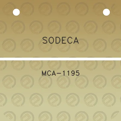 sodeca-mca-1195