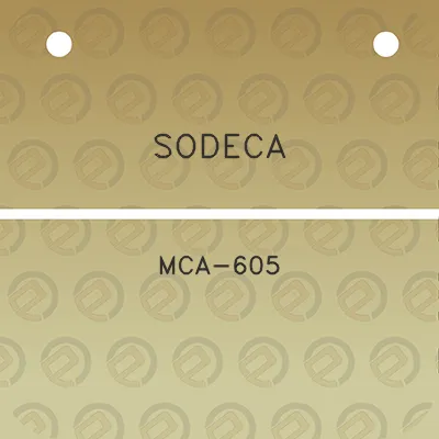 sodeca-mca-605