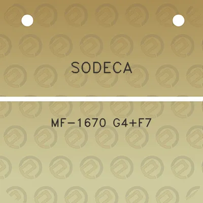 sodeca-mf-1670-g4f7