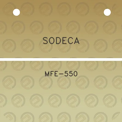 sodeca-mfe-550