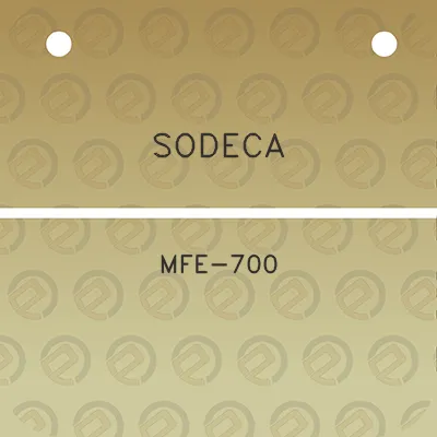 sodeca-mfe-700