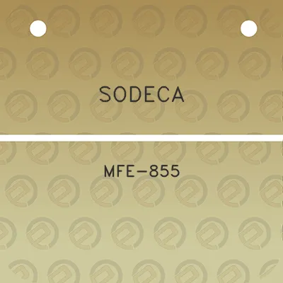 sodeca-mfe-855