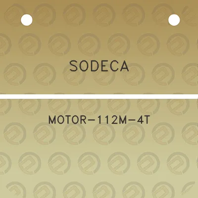 sodeca-motor-112m-4t