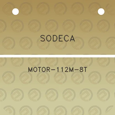 sodeca-motor-112m-8t