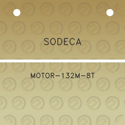 sodeca-motor-132m-8t