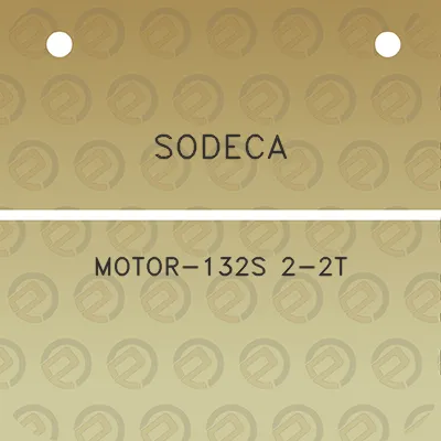 sodeca-motor-132s-2-2t