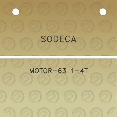 sodeca-motor-63-1-4t