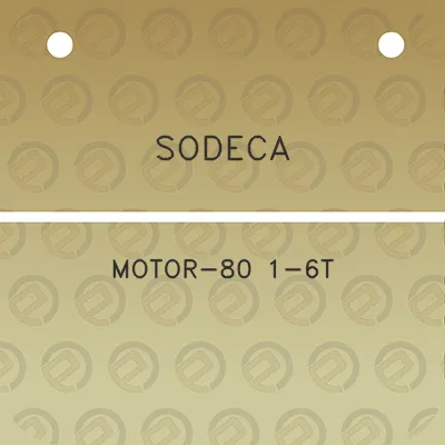 sodeca-motor-80-1-6t