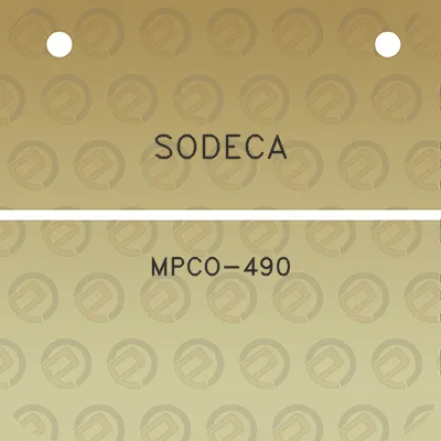 sodeca-mpco-490