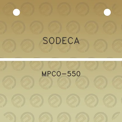 sodeca-mpco-550