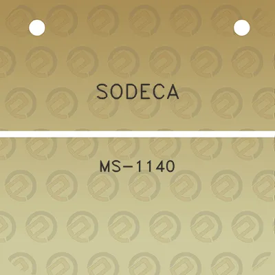 sodeca-ms-1140