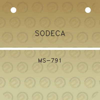 sodeca-ms-791