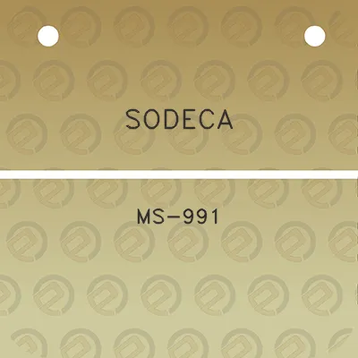 sodeca-ms-991