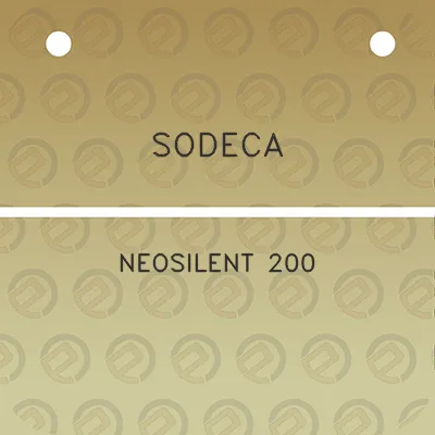 sodeca-neosilent-200