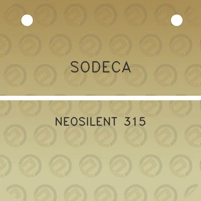 sodeca-neosilent-315