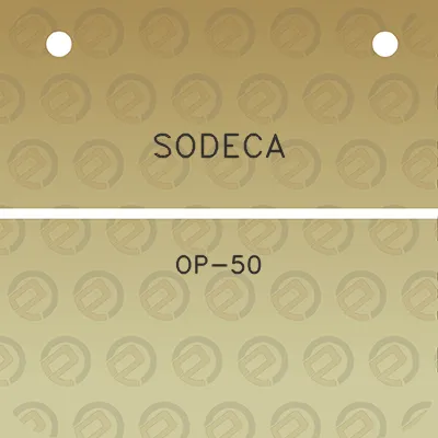 sodeca-op-50