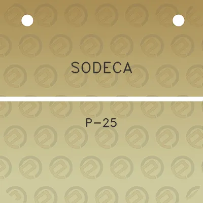 sodeca-p-25