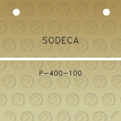 sodeca-p-400-100