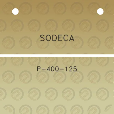 sodeca-p-400-125