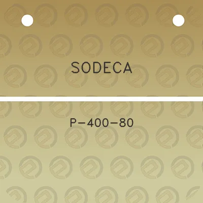 sodeca-p-400-80