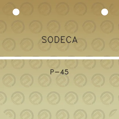 sodeca-p-45