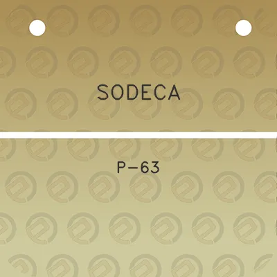 sodeca-p-63